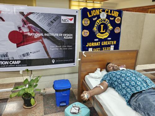 Blood Donation Camp, NID Assam