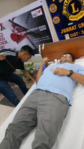 Blood Donation Camp, NID Assam
